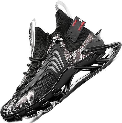 GJUYC Sneakers Shoes for Men - Breathable Athletic Running Shoes