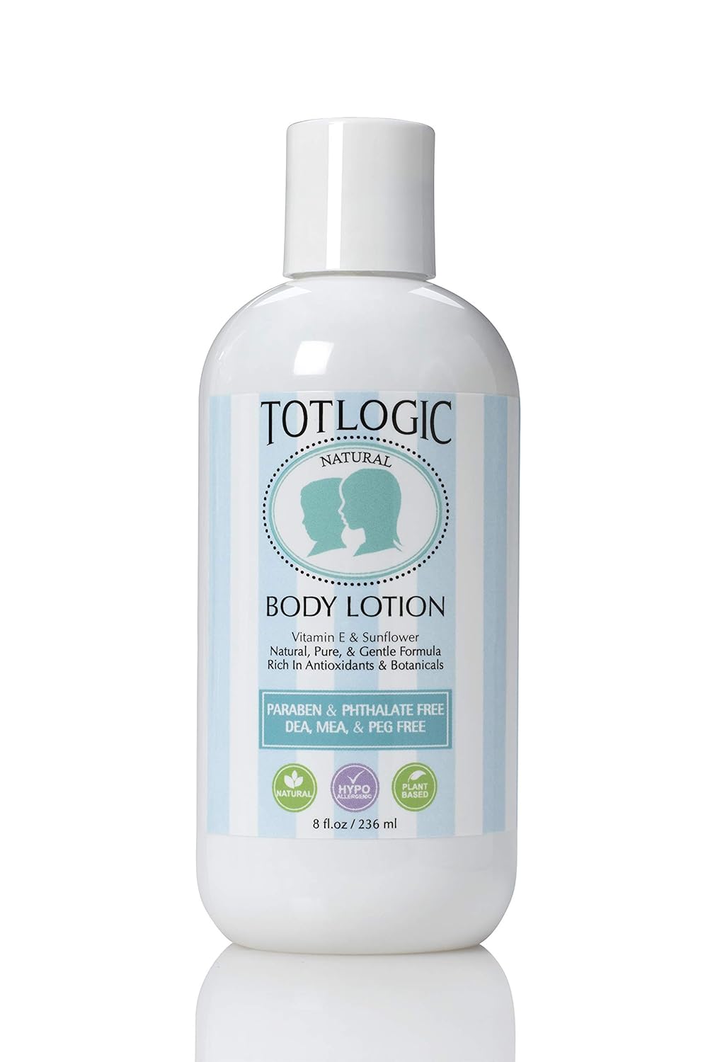 TotLogic Kids Gentle Body Lotion - Natural Scented Dry Skin Care
