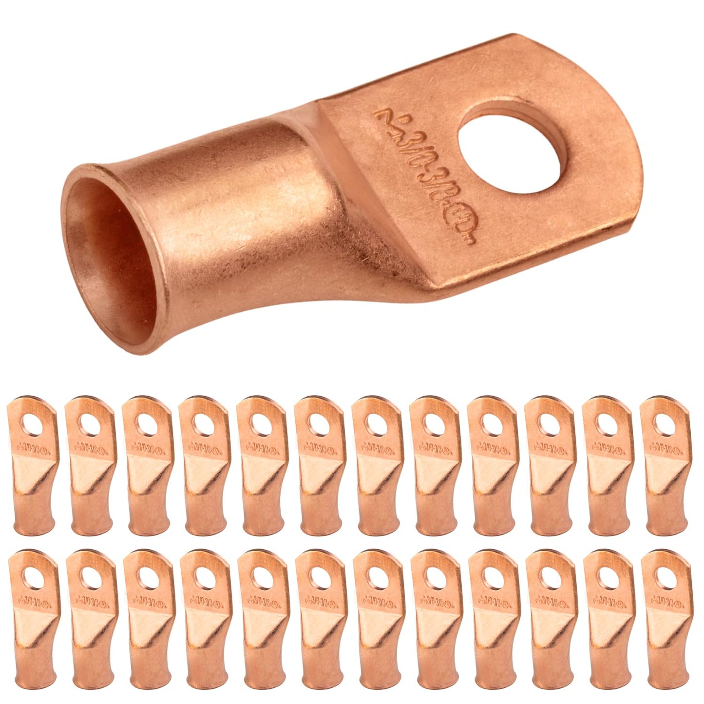 Heavy Duty 3/0 AWG Battery Lugs for Reliable Electrical Connections