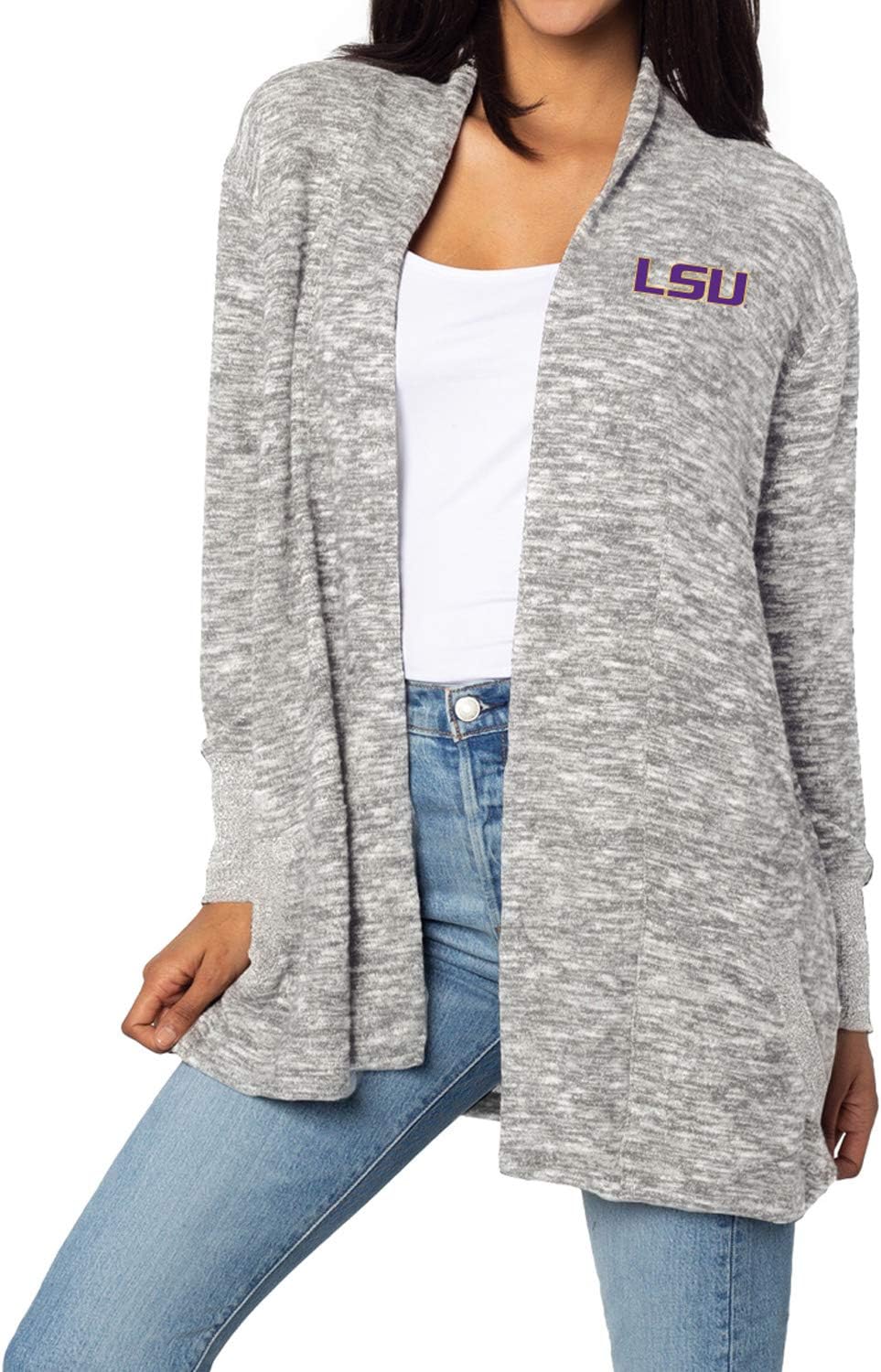 Chicka-D Women's Cozy Fleece Cardigan for Game Day Comfort