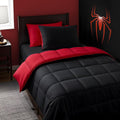 Twin Comforter Set 5 Pieces Bed in a Bag - All Season Comfort