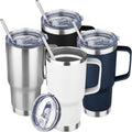 20 oz Insulated Coffee Mug Tumbler with Handle for Travel