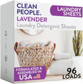 Lavender Laundry Detergent Sheets - Ultra Concentrated, 96 Pack