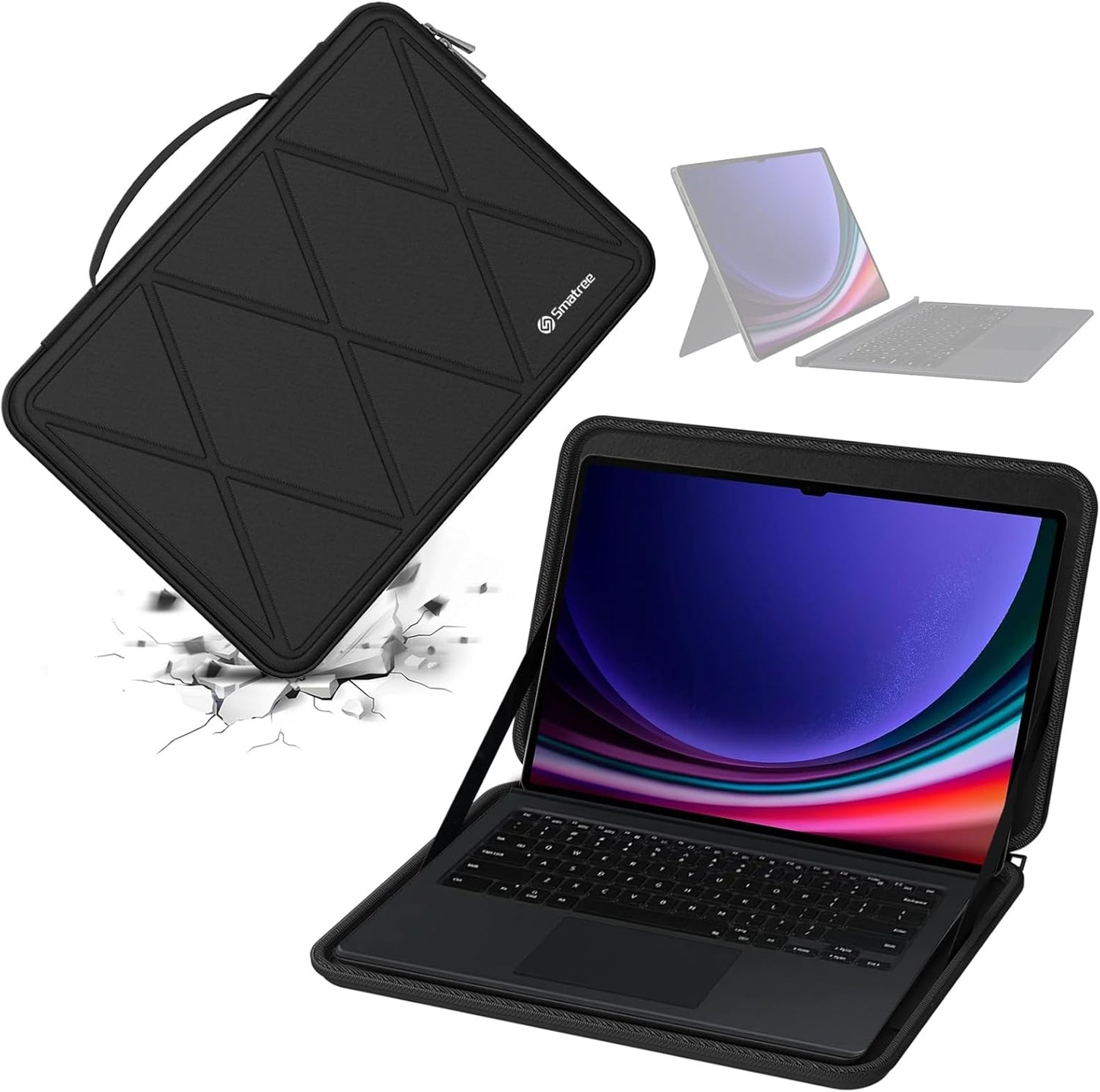 Smatree Hard EVA Protective Sleeve Case for Galaxy Tab S10 Ultra