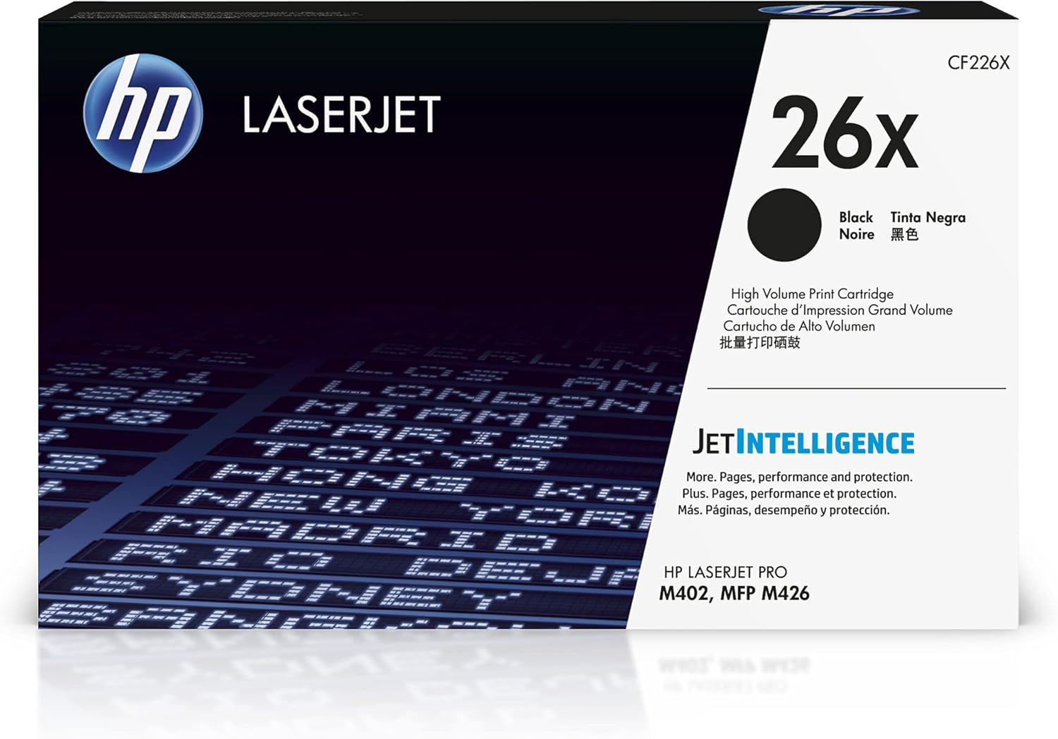 HP 26X Black High-Yield Toner Cartridge for Laserjet Pro Series