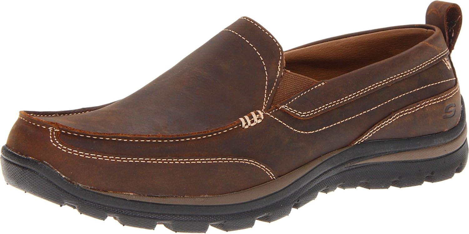 Skechers Mens Superior Gains Loafer: Comfort Meets Style