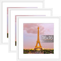Upsimples 16x16 Picture Frame Set of 3 for Stylish Displays