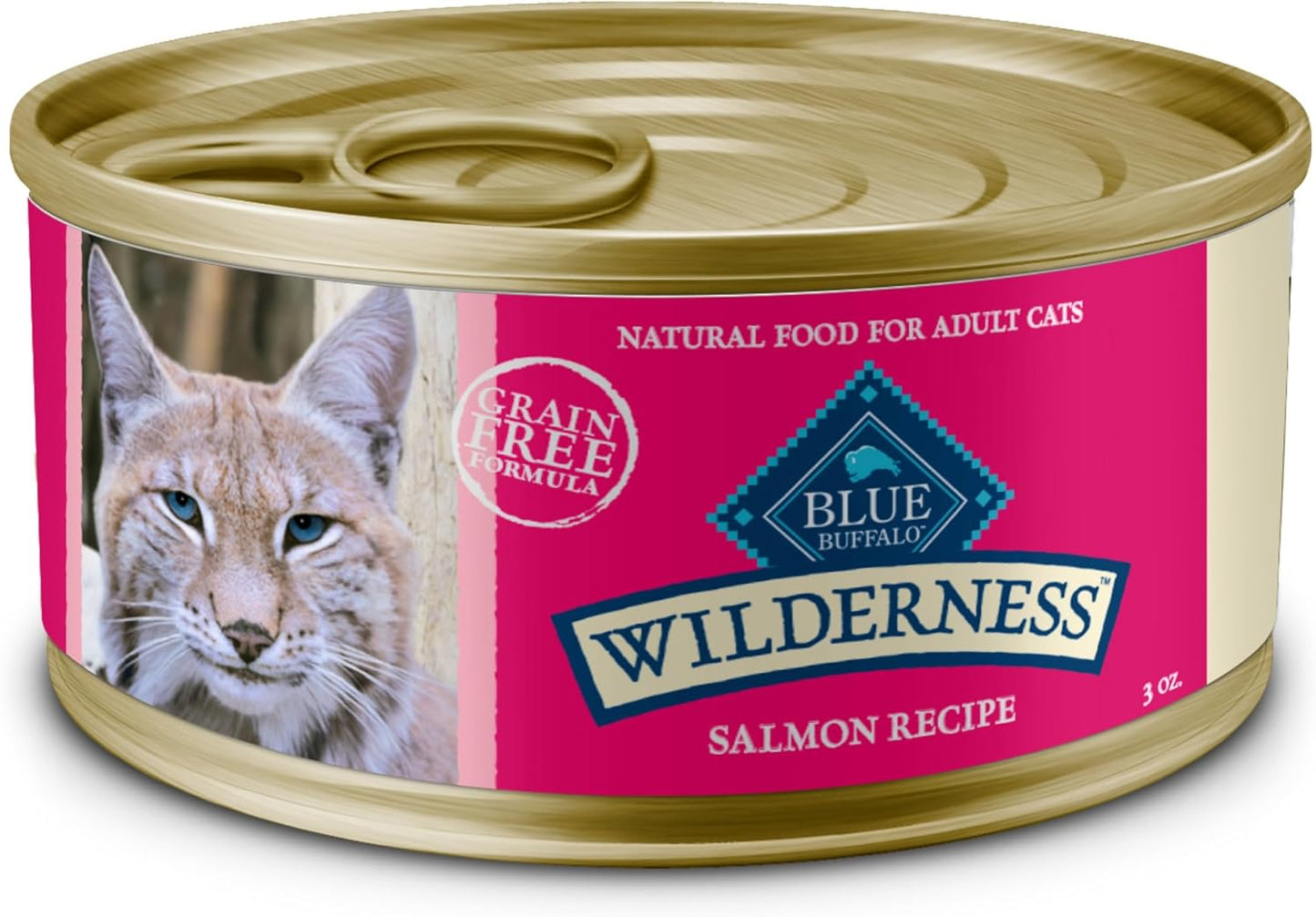 Blue Buffalo Wilderness Salmon Pate High-Protein Cat Food