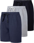 Men's French Terry Sweat Shorts 3 Pack - Comfortable Lounge & Training