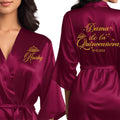 Mis Quince Anos Robes - Personalized Satin Quinceanera (Style 6QNQ)