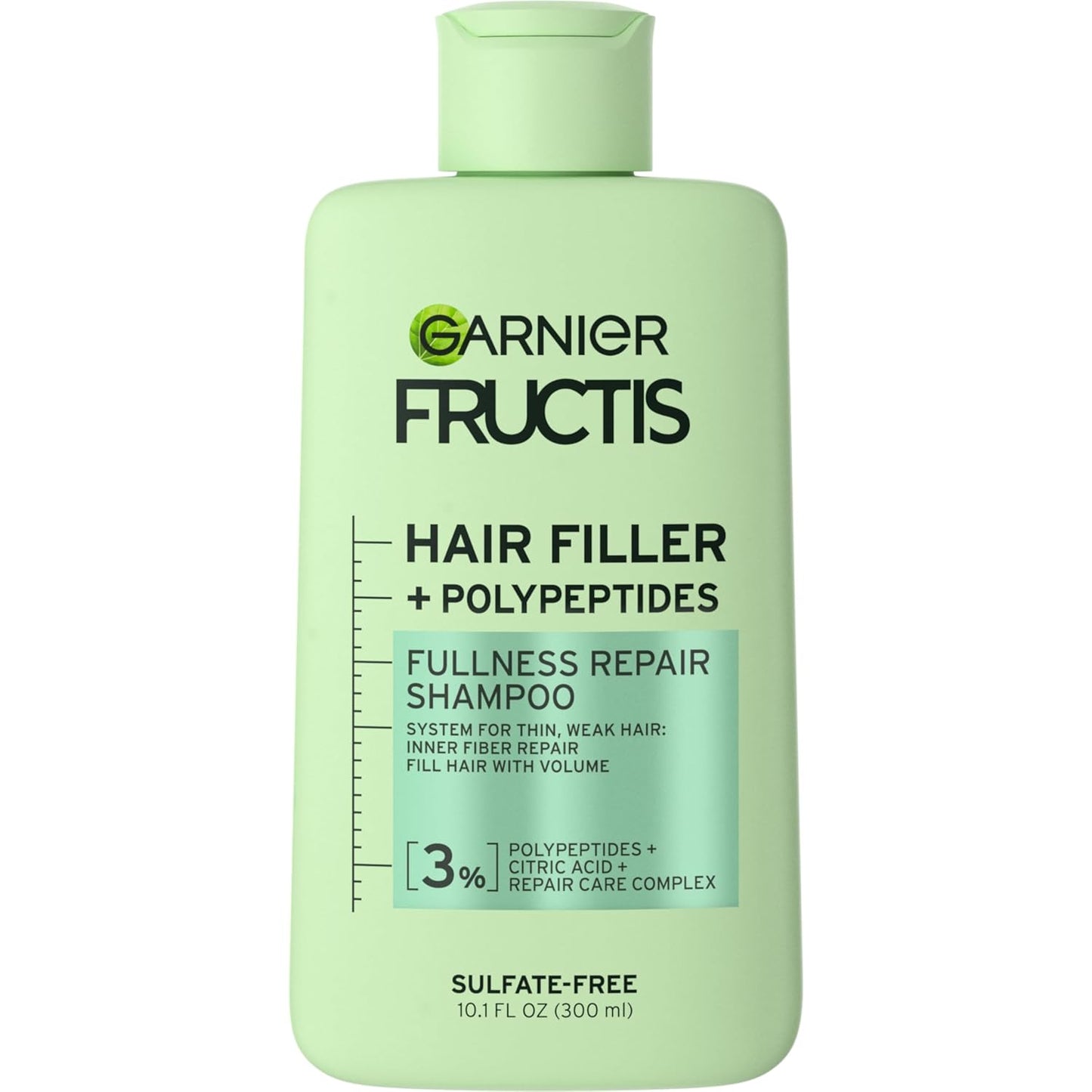Garnier Hair Filler Repair Shampoo, Volumizing Polypeptides