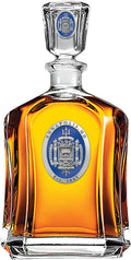 Heritage Pewter Naval Academy Capitol Decanter - 24 oz Pewter Glass