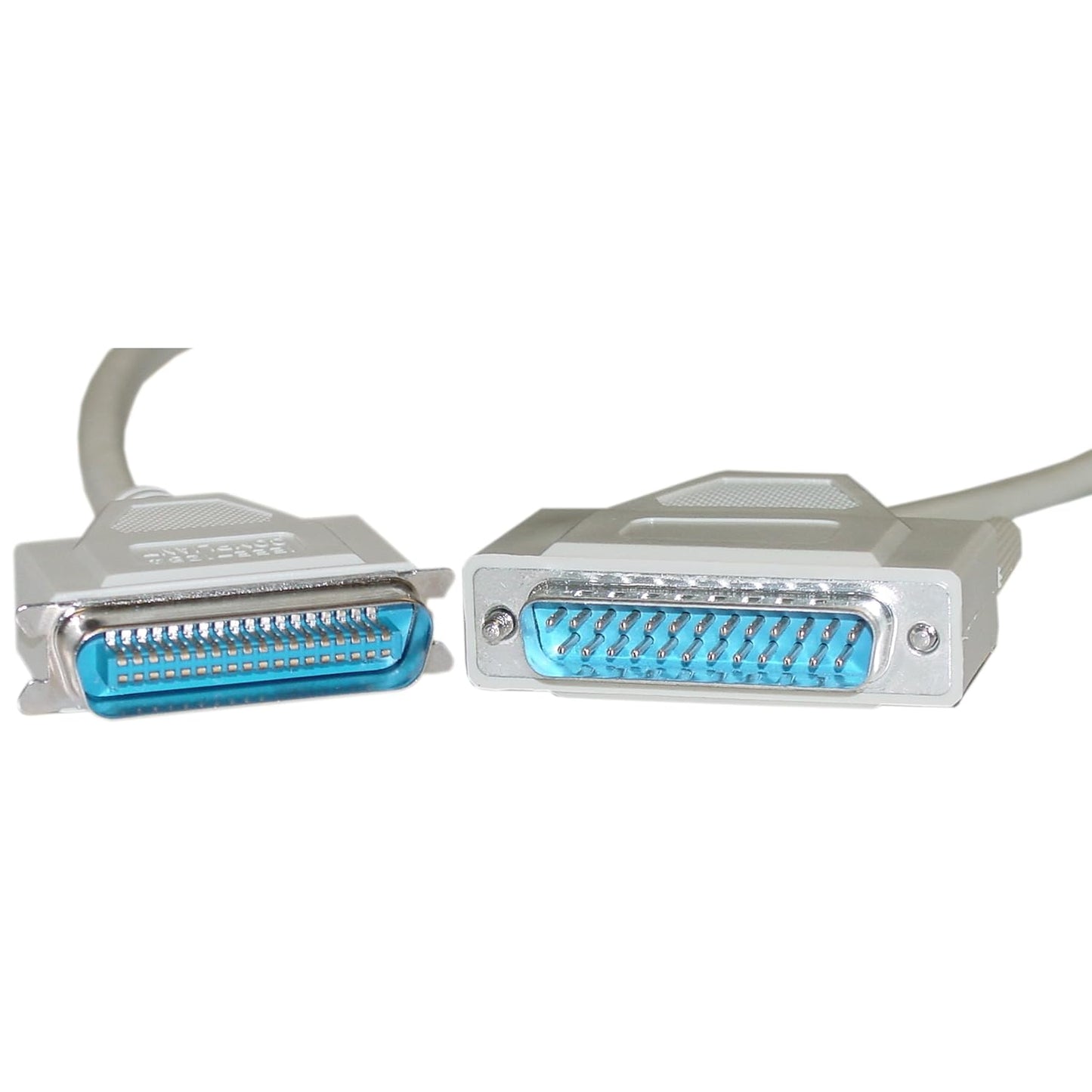 DB25 Male to Centronics 36 Male Bidirectional Printer Cable 50ft