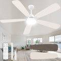 Ceiling Fans with Lights and Remote, 52 in Modern Fan for Home