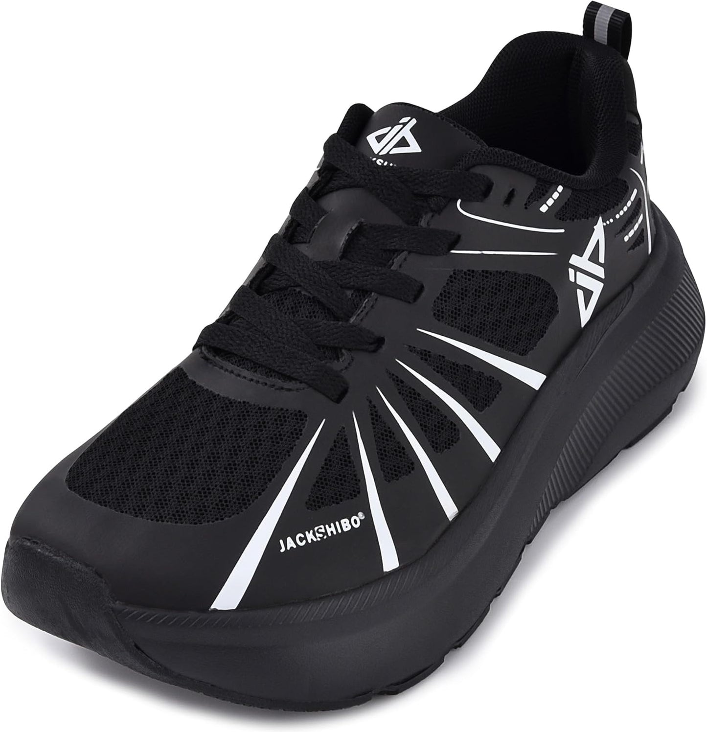 JACKSHIBO Men's Wide Toe Box Shoes for Comfort and Performance