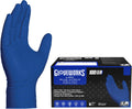 Gloveworks HD Royal Blue Nitrile Disposable Gloves - Heavy Duty 6 Mil