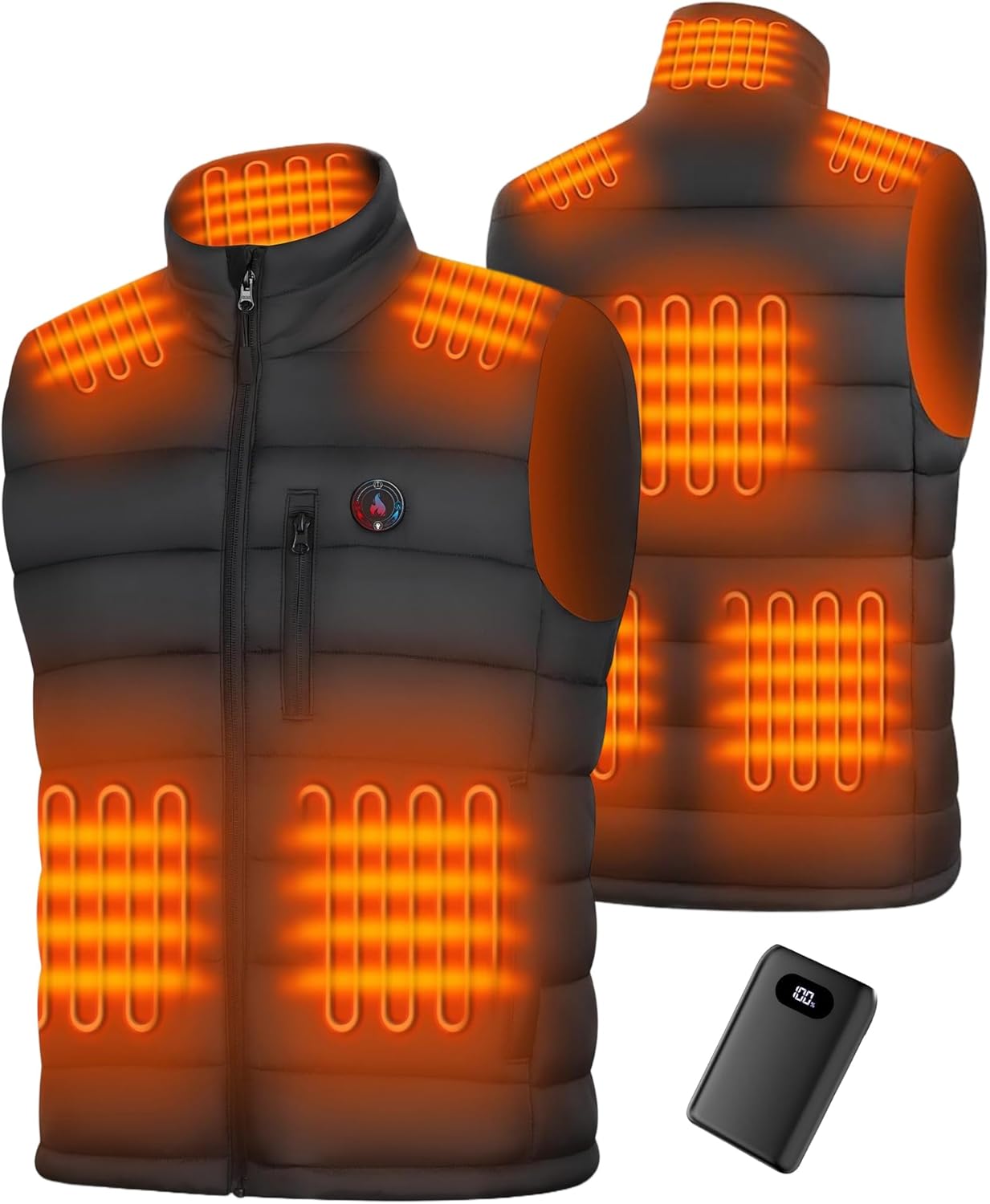 Heated Vest for Men with 20000mAh Battery Pack for Warmth