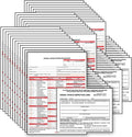 Annual Vehicle Inspection Report Forms & Prenumbered Labels - 50-Pack