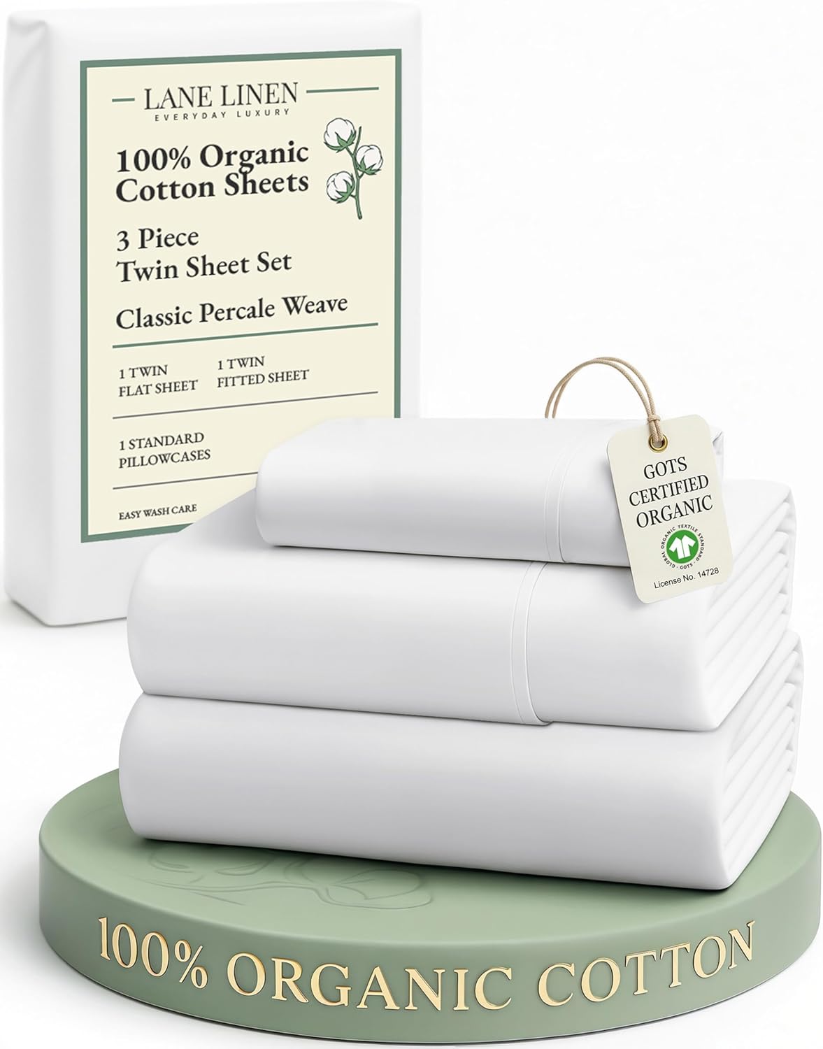 Organic Cotton Twin Sheets Set for Ultimate Comfort and Style