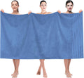 Extra Large 35x70 in Bath Towel Sheet - Electric Blue Oversized Luxury