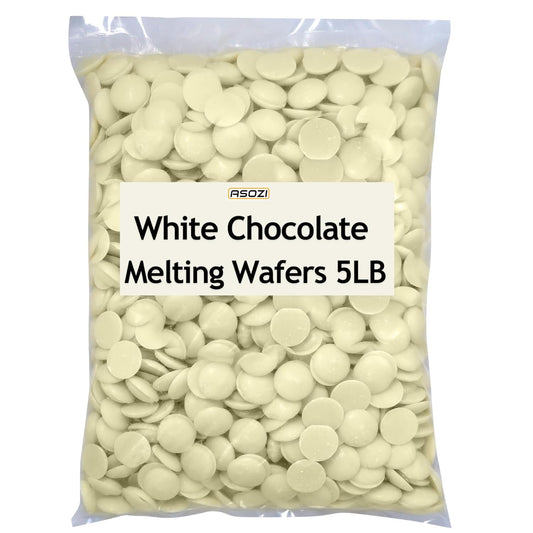 White Chocolate Coating Melting Wafers by ASOZI - 5 LB