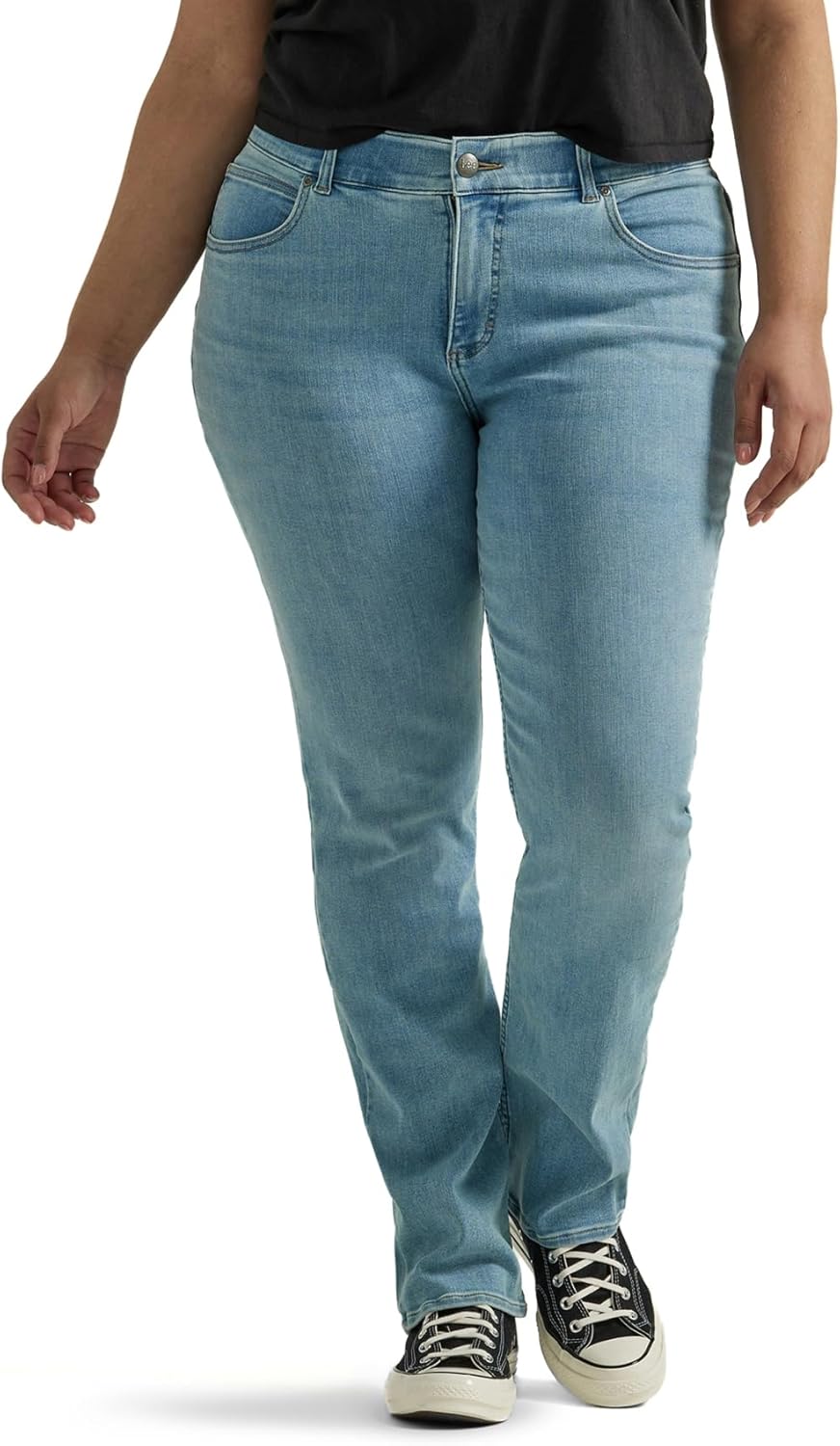 Lee Plus Size Ultra Lux Comfort Flex Motion Straight Leg Jean