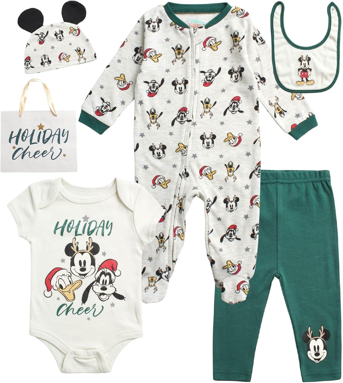 Disney Newborn Baby Boys Girls 7 Piece Layette Gift Set Review