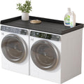 Washer Dryer Countertop 27.5in x 54in Wood Laundry Countertop - Extra