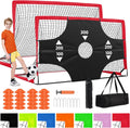 6x4ft Portable Pop Up Soccer Goal - Backyard Training Kit