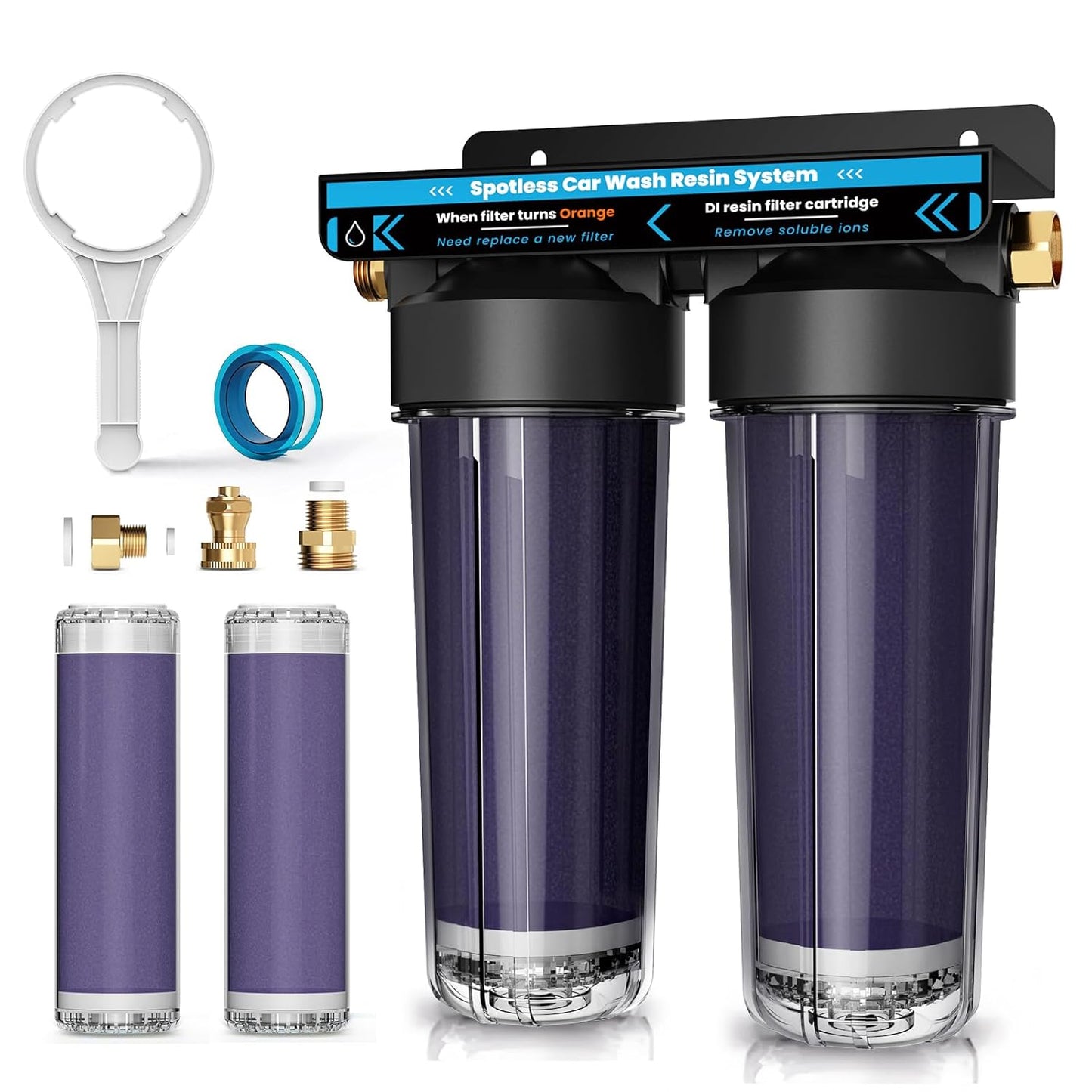 Spotless Water System for Car Wash - Deionized Water Filter