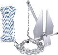Young Marine Galvanized Fluke Anchor Kit for Boats 20-32FT