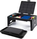 Loddie Doddie Foldable Lap Desk with Storage Pocket - Small Black