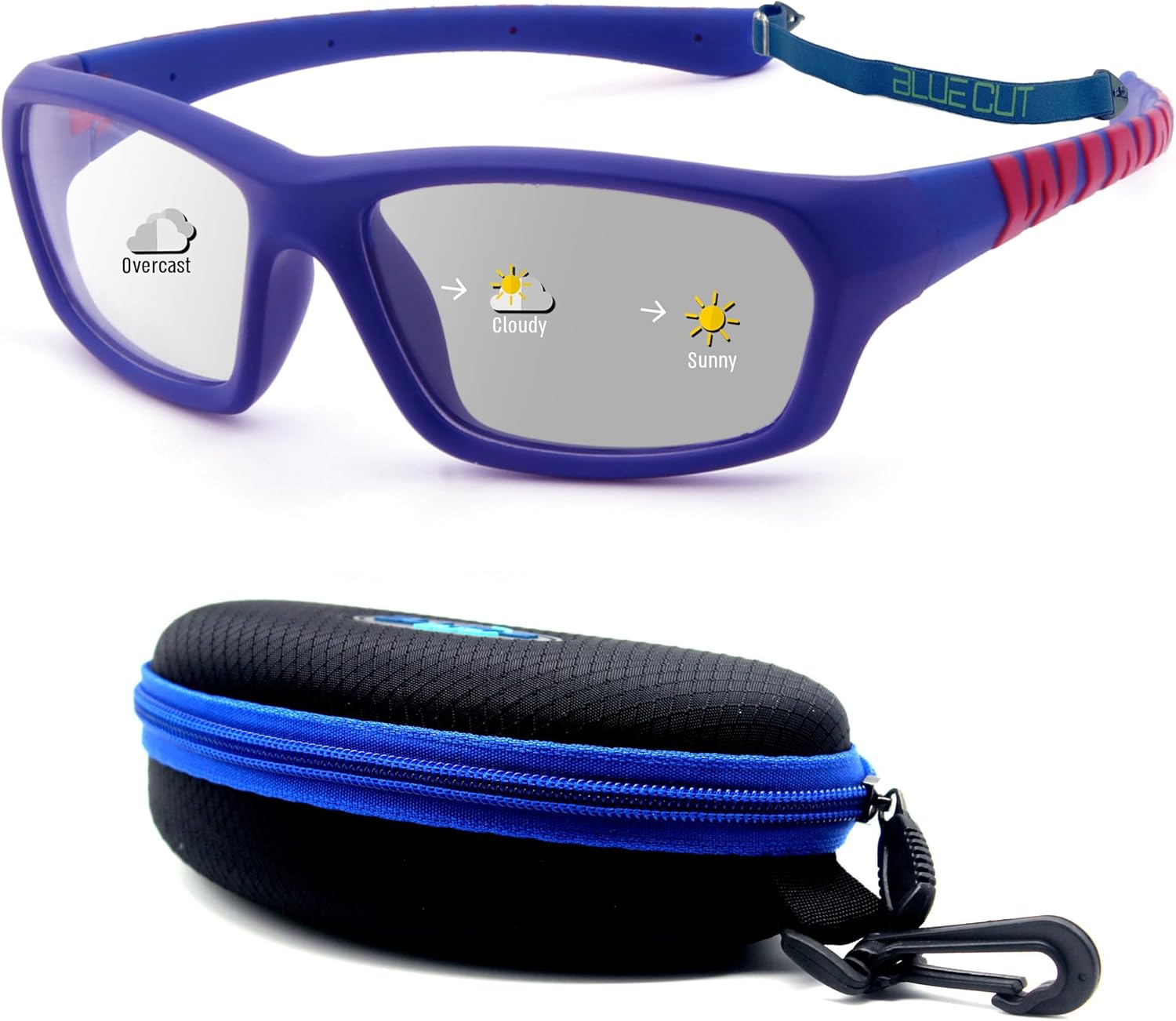 BLUE CUT Sports Protection Goggles with Photochromic Lenses