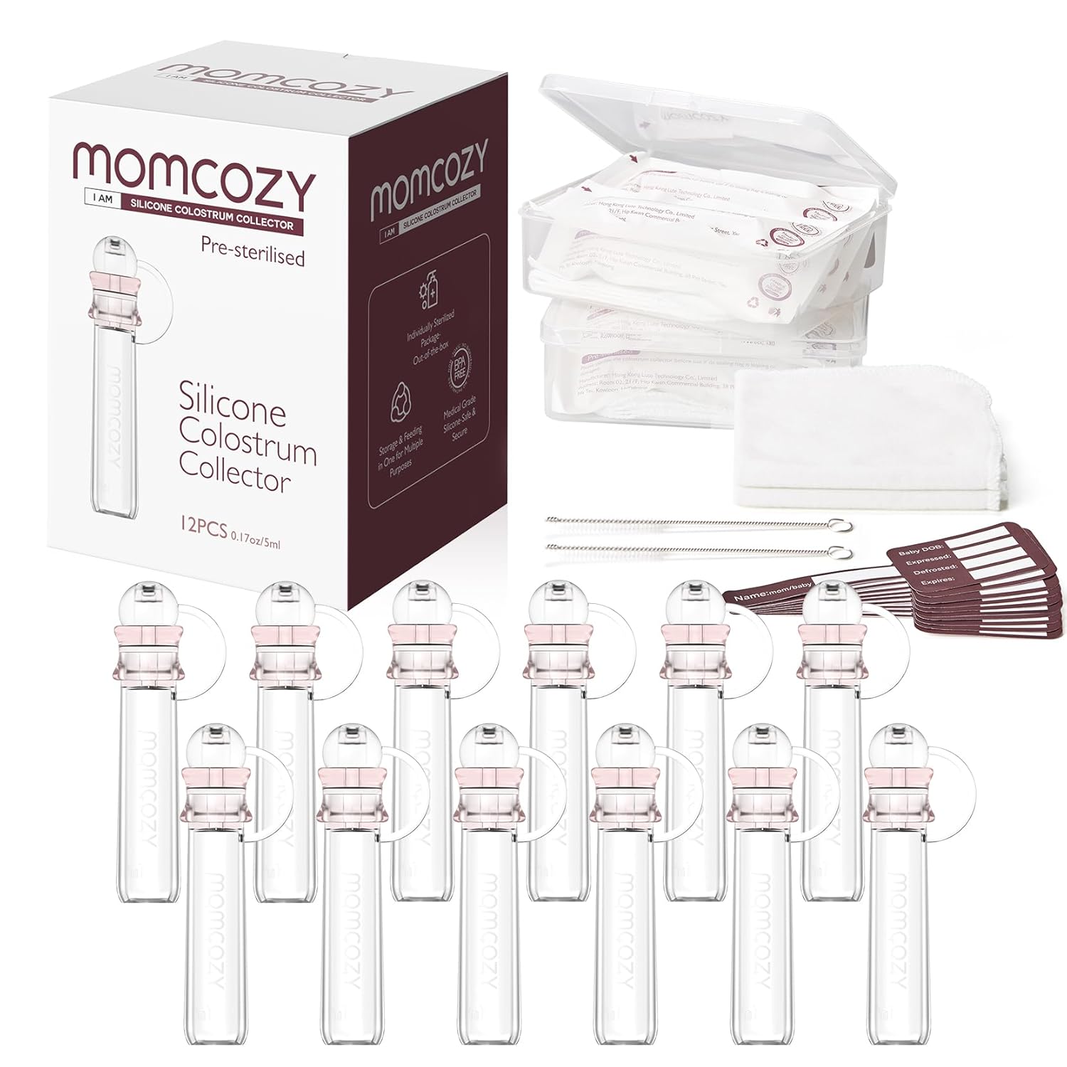 Momcozy Colostrum Collector for Easy Breast Milk Storage