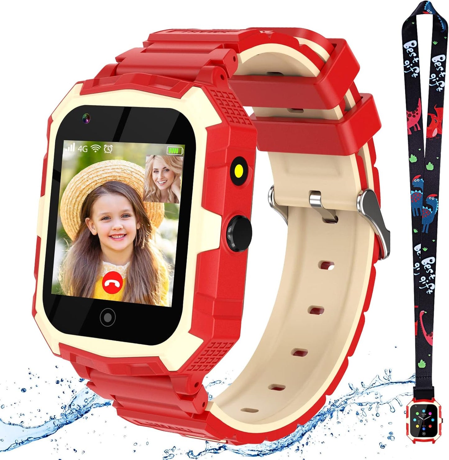 Smart GPS Tracker Watch for Kids