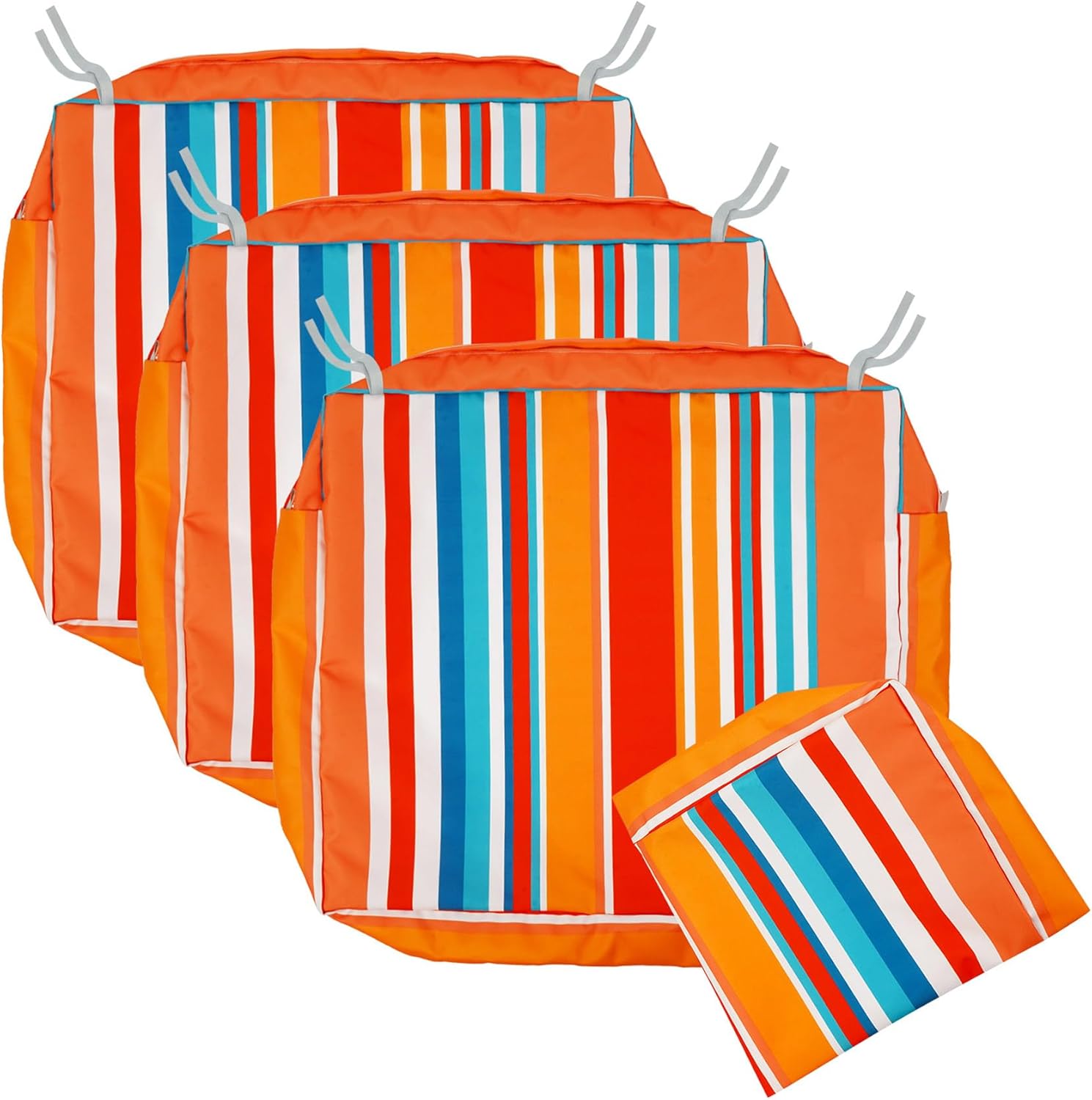 NettyPro Patio Chair Seat Cushion Covers for Outdoor Furniture