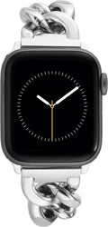 Anne Klein Fashion Chain Bracelet for Apple Watch - Secure, Adjustable