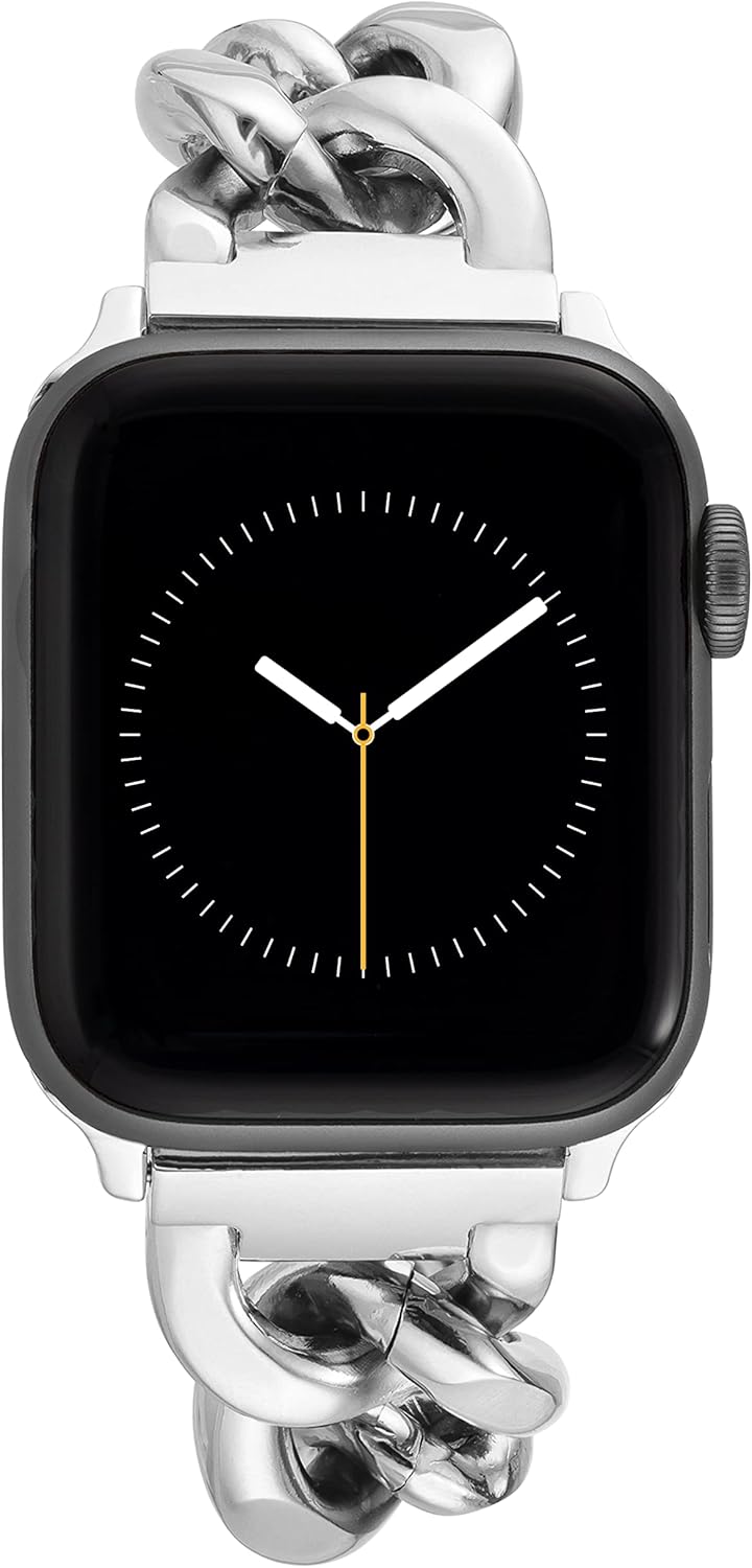 Stylish Anne Klein Chain Bracelet for Apple Watch Bands