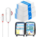 VMstr 18 Pack Vacuum Storage Bags with USB Pump - Travel Space Saver
