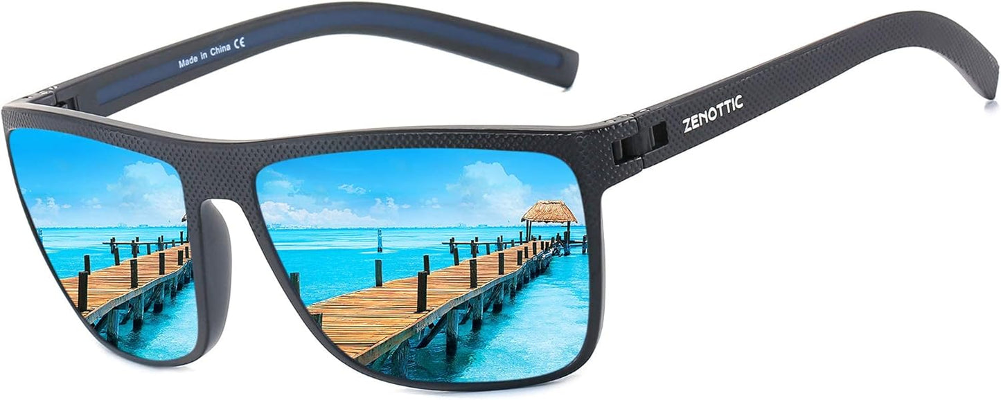 ZENOTTIC Polarized Sunglasses for Men with UV400 Protection