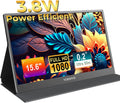 15.6in 1080P Travel Monitor - Slim Portable Second Screen