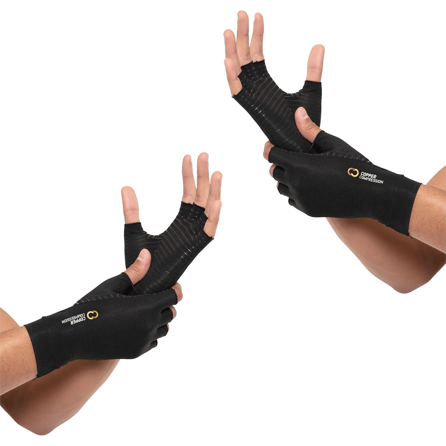 Copper Compression Arthritis Gloves for Pain Relief and Support