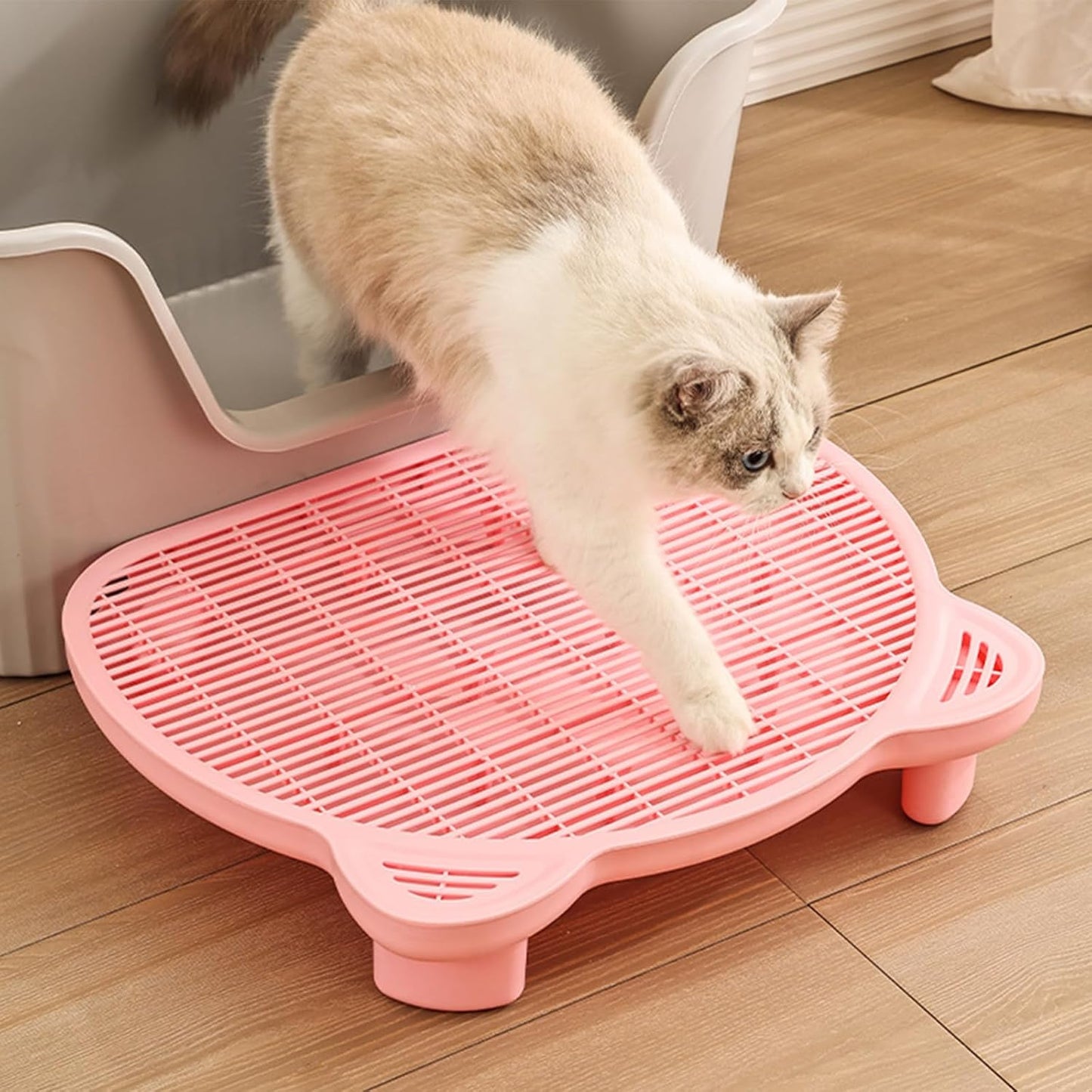 SpaceTime Cat Litter Mat for Effective Litter Trapping and Cleanliness