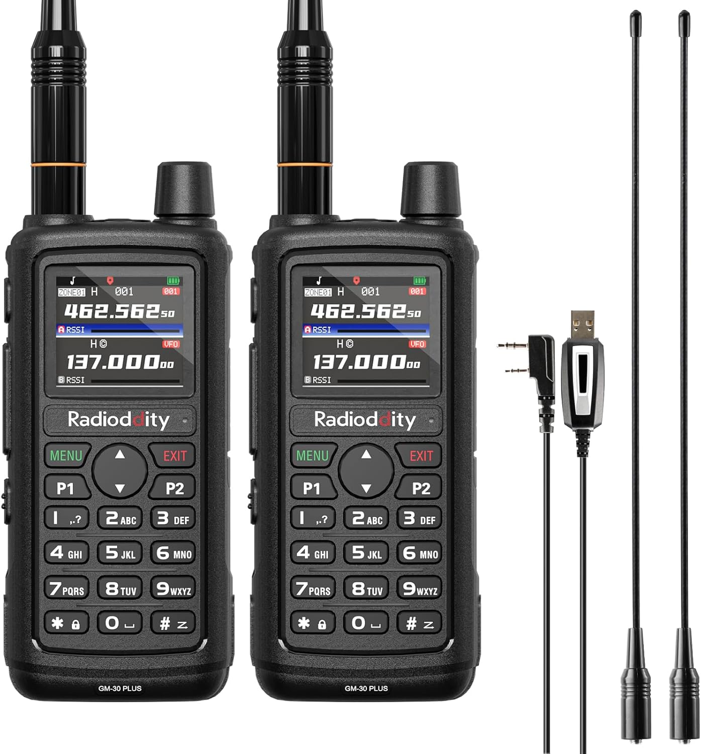Radioddity GM-30 Plus GMRS Handheld Radio for Long Range Use