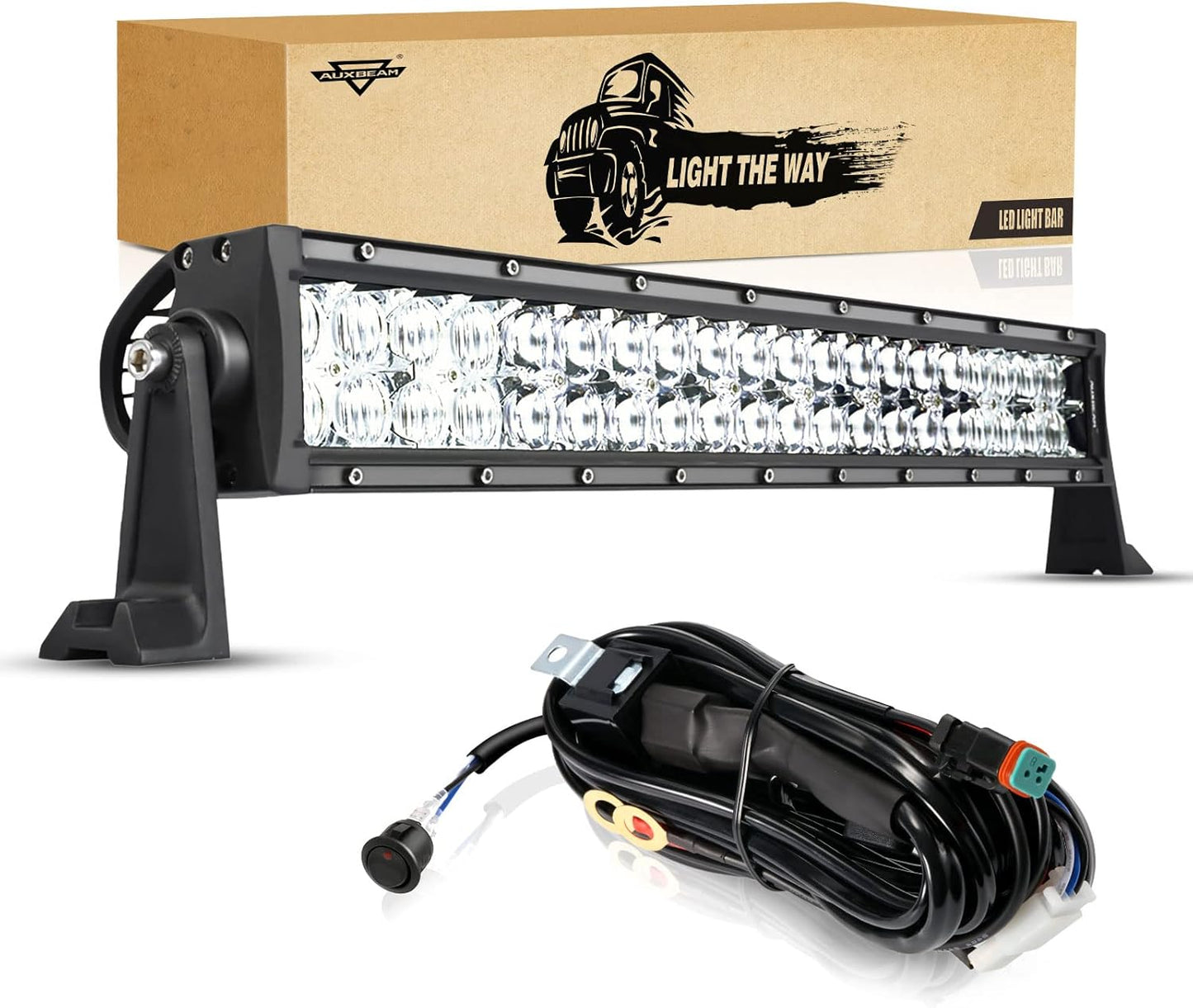 Auxbeam 22in LED Light Bar: Unmatched Brightness for Off-Road
