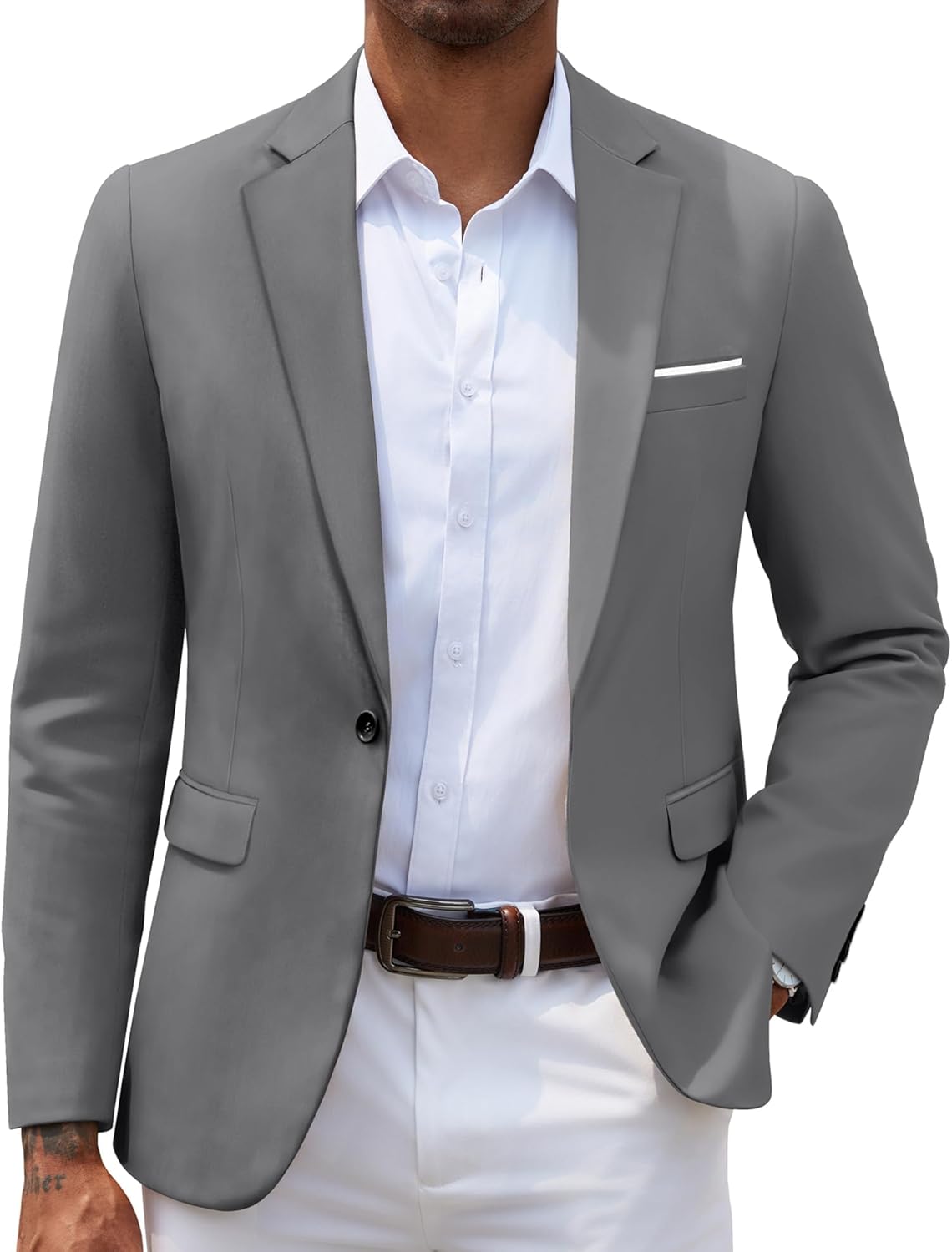 COOFANDY Men's Slim Fit Casual Blazers for Stylish Occasions