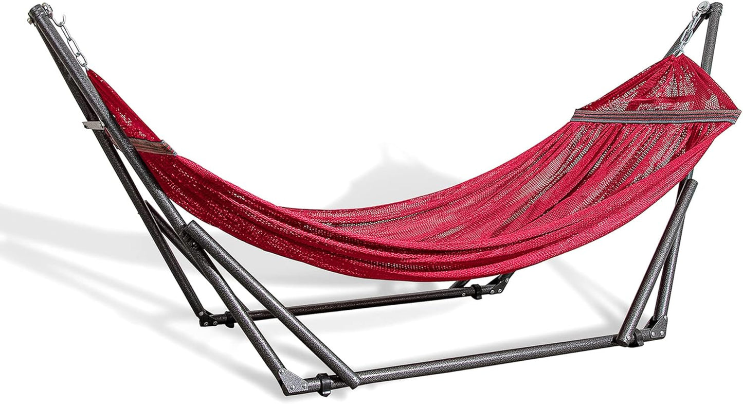 Best Home Fashion Hammock with Stand for Camping and Patio
