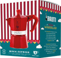 Bialetti Winter Wonderland Italian Coffee Maker 3-Cup - Compact