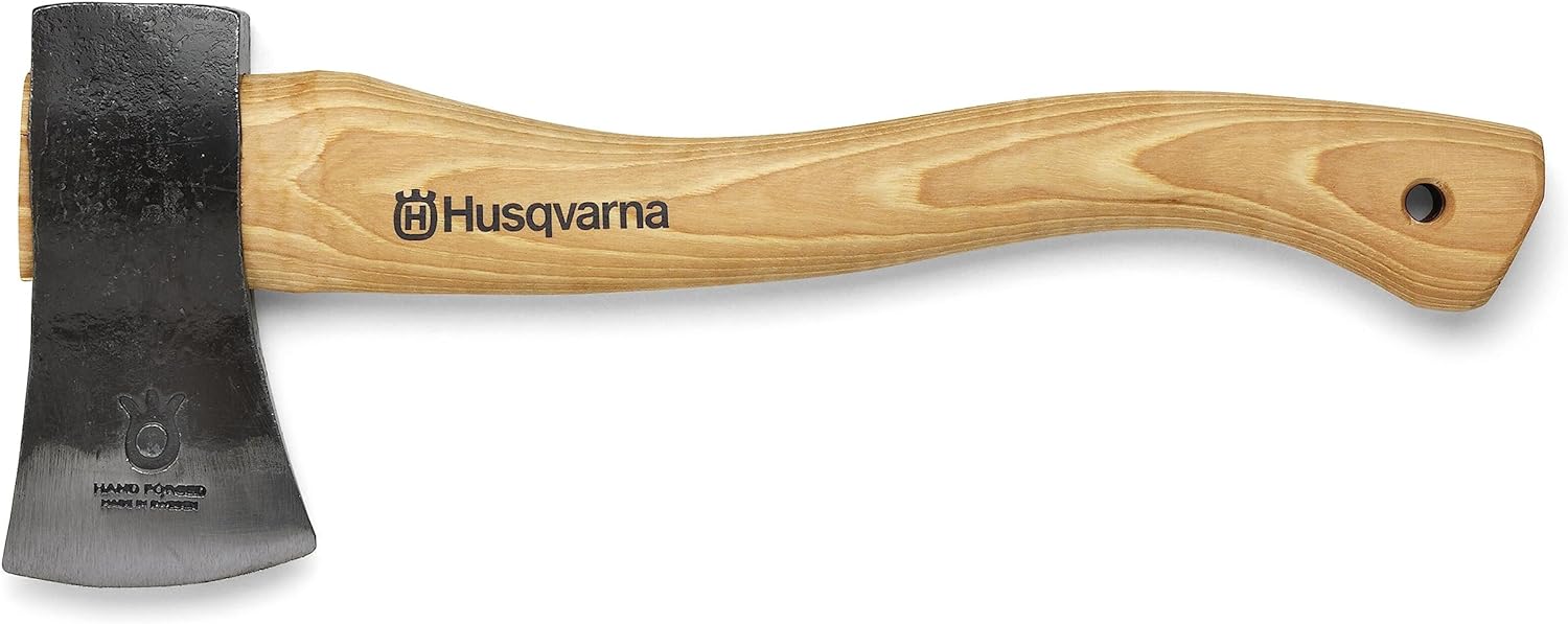 Husqvarna 576926301 13in Wooden Hatchet for Campfire Wood