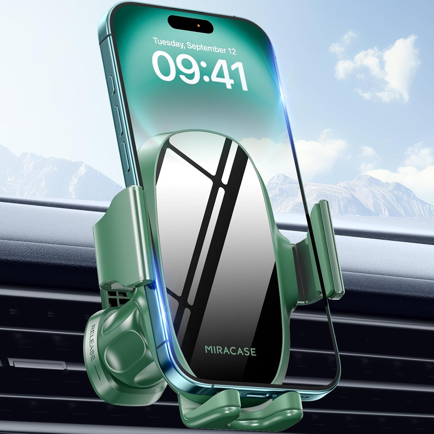 Hands-Free Air Vent Phone Holder for Car